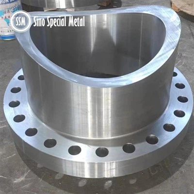 ASME SB564 ASTM B564 Monel 400 Flat Face (FF) Flanġ tal-Hub Għoli