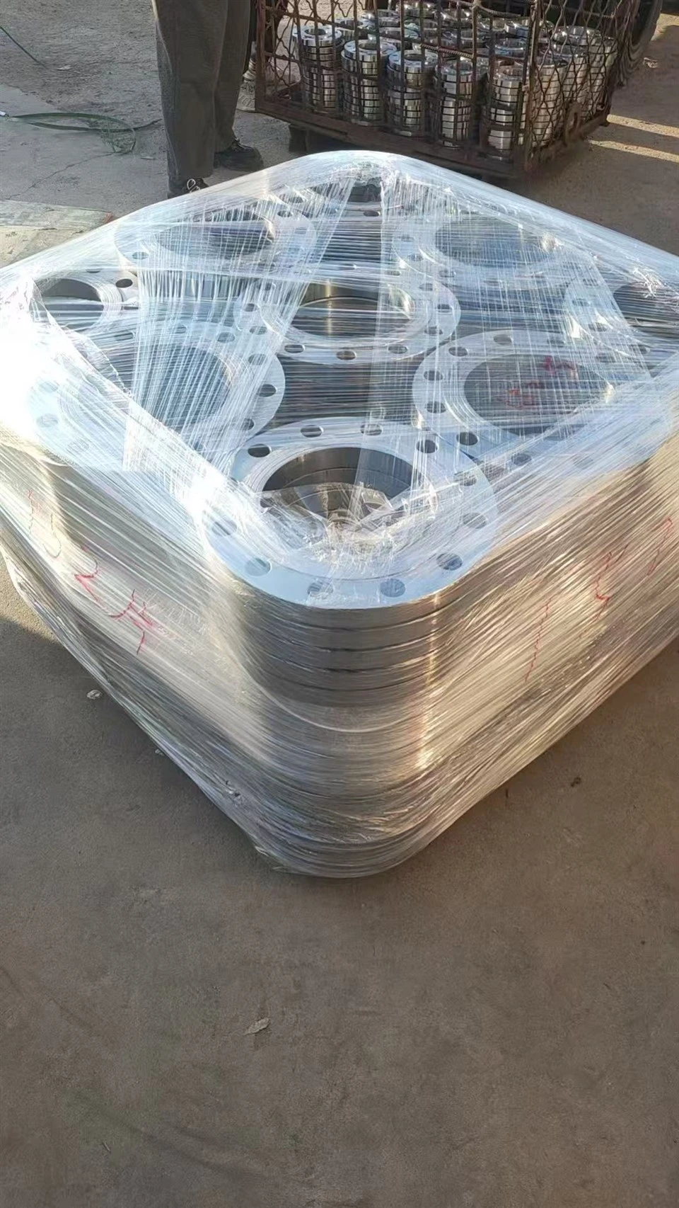 DN500 Socket Weld Wiċċ Mgħolli (SO RF) 316 Stainless Steel Flanġ